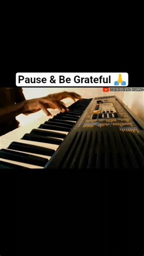 Stop Scrolling… Listen to This “Give Thanks” Piano 🎹✨ #pianoshorts #donmoen #christianmusic