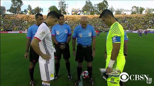 Watch: Coin toss lands right on the edge