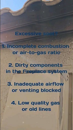 Does your fireplace produce a lot of soot?