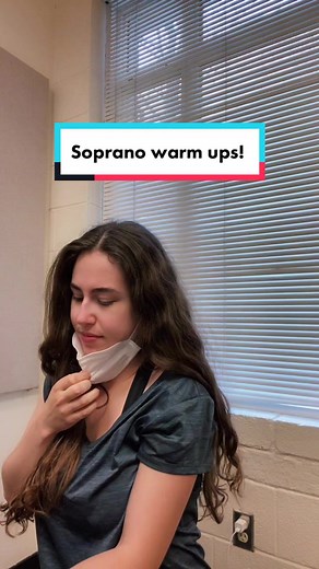 Soprano Opera Singer Warm-Up High Notes Practice Room Vibes