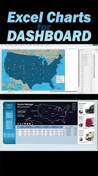 How to Create a Map Chart for Logistics Dashboard in Excel Step by Step