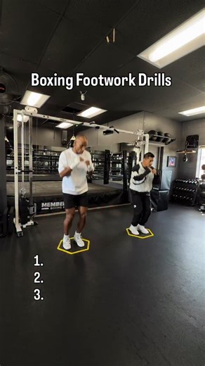 3 footwork drills for boxing 🥊 #boxing #footwork #agility #boxingdrills #drills | plantbasedboxer