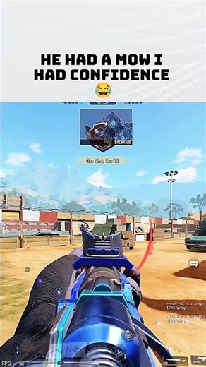 HE HAD A MOW… I HAD CONFIDENCE 💀😂 #codm #codmobile #codmfunnymoments #codmfunnyshorts