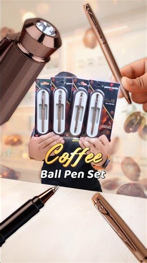 Best Metal Pens for Coffee Lovers by Pierre Cardin !☕✨🔥 #Shorts #SYShorts 991