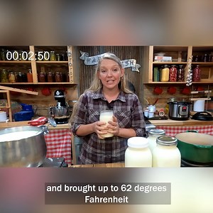 754K views · 14K reactions | Making Cheese, Yogurt, and More in Under 2 Hours! 拏燎 | Homesteading Family | Facebook