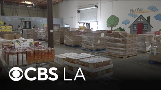 Southern California food pantries struggling to fill shelves due to budget cuts