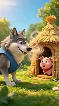 🐷🏠 Three Little Pigs Story | The Three Little Pigs and the Big Bad Wolf! 🐺 Little Joy Kids #shorts