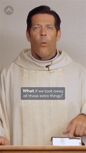 Ascension on Instagram: "Imagine if Christmas Day was all about Jesus. We’ve prayed, we’ve hoped, and now He’s come. Let’s celebrate the gift of His love and presence. Watch @fathermikeschmitz’s full homily on the Ascension App (link in bio) or wherever you listen to podcasts! #catholic #merrychristmas"