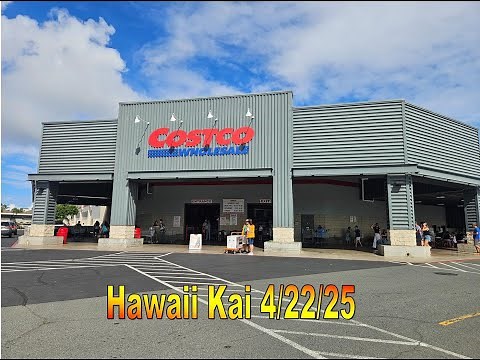 [4K] Costco in Hawaii Kai on 4/22/25 in Honolulu, Oahu #supermarket #grocery_shopping #groceryprices