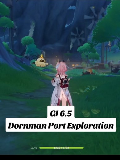 Exploring Venti's Statue and Temple of Space in Genshin Impact