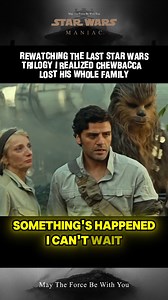 Rewatching the last Star Wars trilogy I realized Chewbacca lost his whole family 🥺🥺🥺 #starwarsday #StarWarsFan #maytheforcebewithyou #StarWars #starwarsmania #starwarsmaniac #starwars #MayTheForceBeWithYou #MayThe4thBeWithYou #starwarsfans #starwarsnerd #starwarsfan #chewbacca | SW Maniac