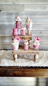 Valentine Faux Coffee Mug Topper Valentine Tier Tray Decor Conversation Heart Coffee Faux Whipped Topper Love Letter Coffee Bar Pink Decor - Etsy