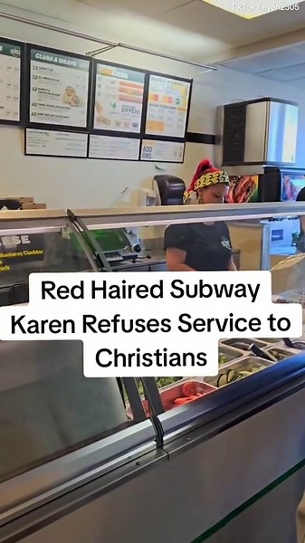 Subway worker refuses to serve customer for wearing controversial shirt
