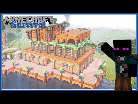 Finishing our Minecraft Dock Warehouse Build ⚓ | Minecraft Let’s Play | 07