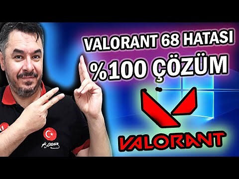 VALORANT 68 HATA KODU, Vanguard Crash Hatası, % 100 Çözüm, ✅#VanguardHata