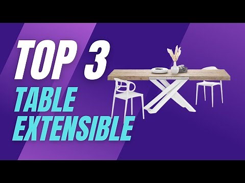 Top 3 Meilleure Table à Manger Extensible 2023 | Comparatif et Guide d'Achat ✅