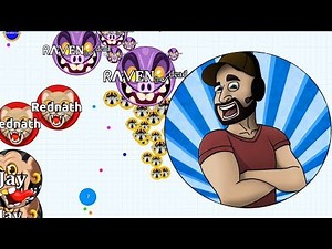 GETTING MASSIVE AND EATING MY FRIENDS IN AGAR.IO!