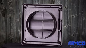 FAMCO Dryer Vent Cover for Home, Movable Louvers
