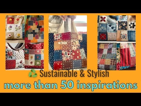 ✨ Patchwork Bags That Will Amaze You | Unique Handmade Creations ✨