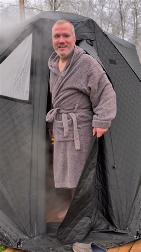 My garden = my sauna