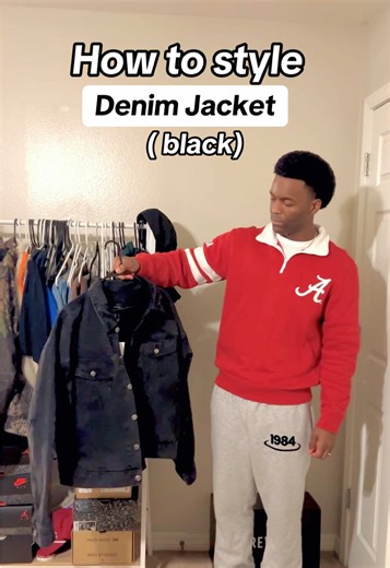 How to style denim jacket #denim #denimjacket #howtotiktok #howtostyle #jacket #outfit #outfits #outfitinspo #outfitinspiration #fashion #fashiontiktok #mensfashion #streetwear #style #fyp #fypシ
