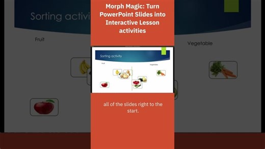 Morph Magic  Turn PowerPoint Slides into Interactive Lesson activities