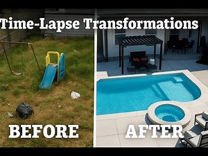 $95,000 Infinity Pool Build: From Zero to Finished in 9 Minutes