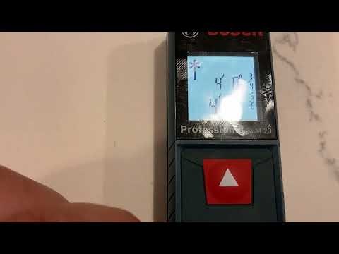 BOSCH GLM20 Blaze 65ft Laser Distance Measure Review