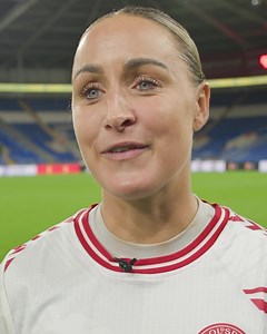 🗣️ “Vi har en OL-plads i sigte.” Sanne Troelsgaard jubler over holdets 5-1-sejr i Wales og den perfekte start på Nations League 🇩🇰 | Kvindelandsholdet