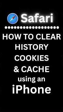 How to Clear History, Cookies, and Cache on the Safari browser using an iPhone