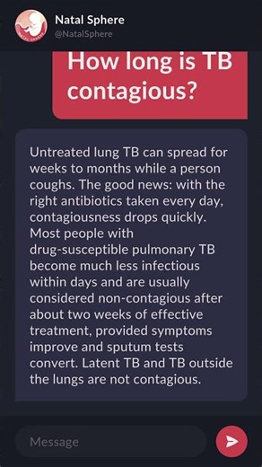 How long is TB contagious?