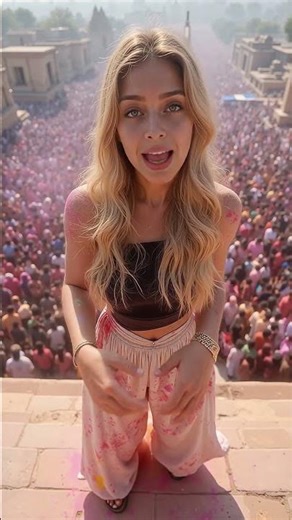 Holi Festival in Mathura, India: Where COLORS Go Wild! 💥Forgiveness, Fresh Starts, & Pure CHAOS! 🎉