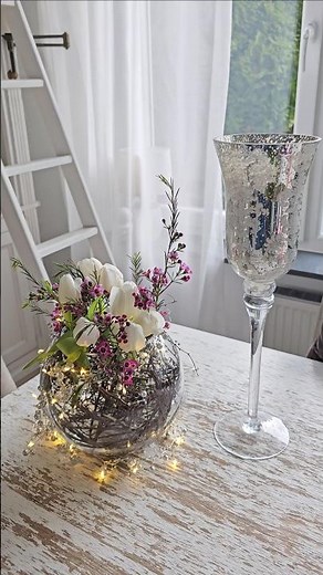 Spring-themed table decorations 🌸🌷 Spring decorations made easy