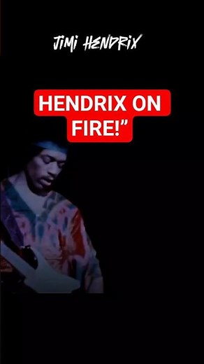 Jimi Hendrix – Purple Haze (Insane Guitar Performance That Changed Rock Forever!)”#shorts #trending