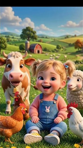 Baby’s First Magical Farm adventure Learning and Playing with Cute Animals! 🐮🚜✨ #FarmDay #Kids