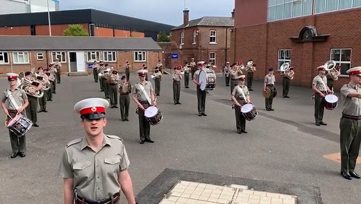 Happy birthday to you, Captain Tom Moore. Played by The Bands of HM Royal Marines. | Royal Navy