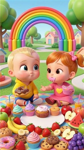 Colorful Picnic | Cartoons Nursery Rhymes & Kids Songs | Lala Loops