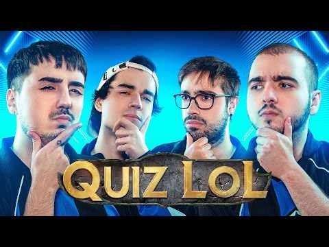 WHO KNOWS THE MOST ABOUT LEAGUE OF LEGENDS? LOL QUIZ with Th3Antonio, Flakked, ElOjoNinja and Min...