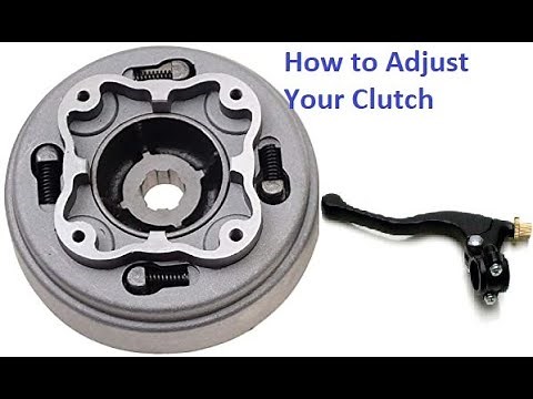 How To Adjust Pit Bike Clutch