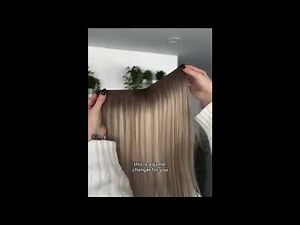 🦋 Meet the Butterfly Weft — the easiest install ever #hairextensions #hairstyle #moresoohair