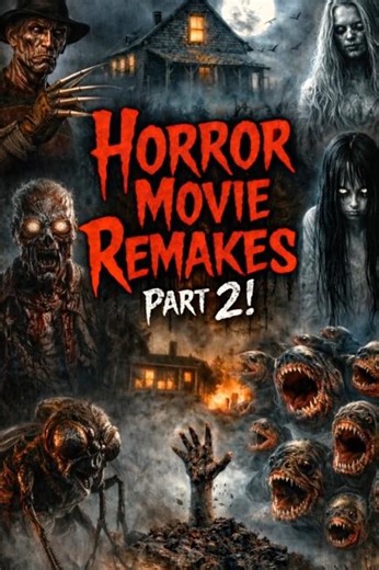 Insane Horror Remakes You NEED to See! Part 2 😱| Some Horror Remakes Worth Your Screams! #short