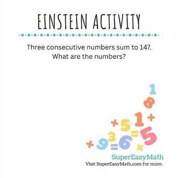 What are the numbers?#tiffany #supereasymath #einsteinactivity #math #mathwithtiffany