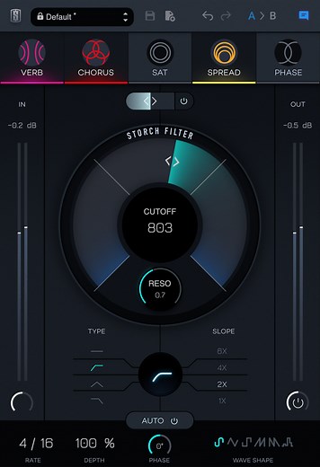 Storch Filter by Slate Digital - Filter Plugin VST VST3 Audio Unit AAX
