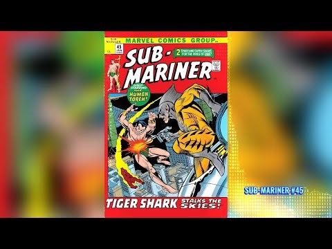 Marvel Comics History: Sub-Mariner #45 (January 1972) #marvelcomics 🌊