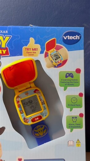 VTech Toy Story 5 Woody Learning Watch Demo Mode #shorts