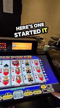 🎰SPIN POKER $45 spins .under 3 minute challenge #videopoker #gamble #casino