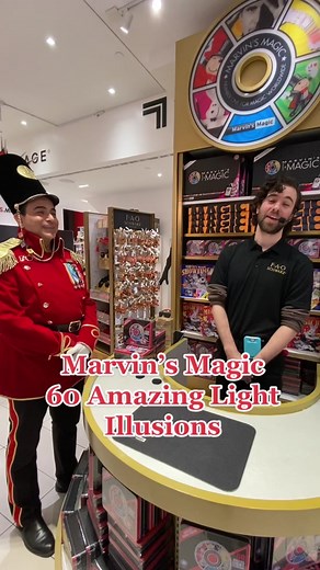 Marvin's Magic 60 Amazing Light Illusions! ✨🚨😱❤️ Only available IN STORE at FAO Schwarz! #fyp #faoschwarz #nyc #newyork #marvinsmagic #lightillusion #tpys #cool #instore #magic