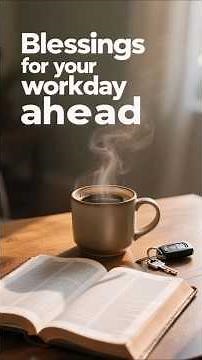 Boost Your Workday: Morning Prayer for Focus and Favor at Work