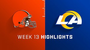 Browns vs. Rams highlights | Week 13