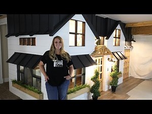 Basement Playhouse Build - Tiny House Toy Room Reveal - Her Tool Belt